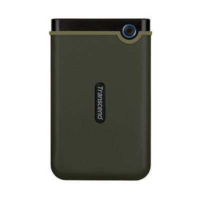 Внешний жесткий диск 2,5 2TB Transcend TS2TSJ25M3E прорезиненый корпус т.зеленый