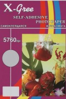 Бумага X-GREE Самоклеющаяся Матовая  А3/50/120г inkjet