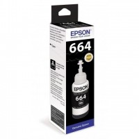 Чернила C13T66414A L100/200/300/400/500/1300 Black ink bottle 70ml