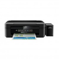 МФУ цветной,струйный фабрика печати Epson Styles L366 Wi-Fi  C11CE54403 4-х Цветное МФУ 