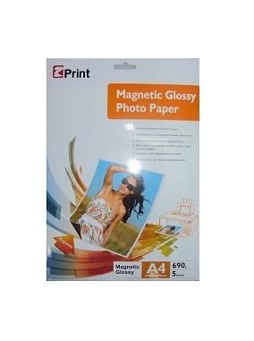 EZ PRINT MG690-А4 -5 Глянцевая фото бумага на магнитной основе