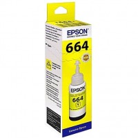 Чернила C13T66444A L100/200/300/400/500/1300 Yellow ink bottle 70ml