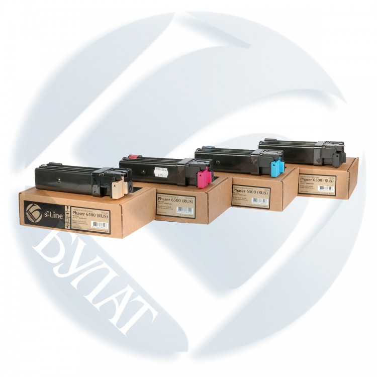 Тонер-картридж Xerox PHASER 6500 106R01602 (RUS) (2.5k) M БУЛАТ s-Line