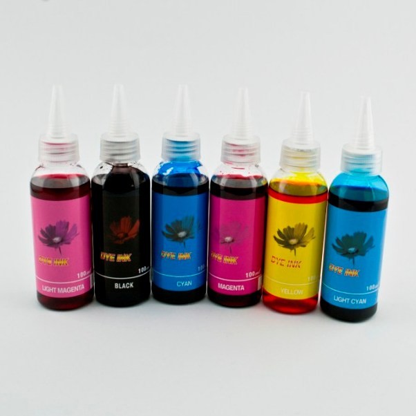 Чернила R270 Комплект 6 цветов (BK,C,M,Y,LC,LM) 100ml (Microtek)     