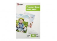 EZ-PRINT 53W200-13*18-50 ПРЕМИУМ СУПЕР ГЛЯНЦЕВАЯ ФОТО БУМАГА, 200 ГРАММ.