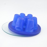 Аксессуар Силиконовый зажим для стеклянной кружки ,MC-3-S ( 3 oz )