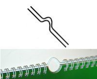 Крючки календарные (Ригель) Metall hanger 3:1 50 см  (100) белый