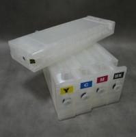 ПЗК комплект  для Epson SC-T3000, SC-T5000, SC-T7000. Комплект 5 штук с авточипами без чернил