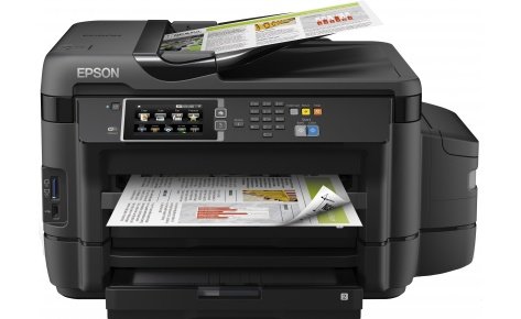 МФУ цветной,струйный фабрика печати Epson Styles L1455 Wi-Fi A3+  C11CF49403 4-х Цветное МФУ
