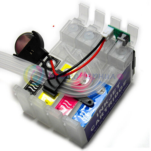 СНПЧ для Epson WF-2010/2530/2510/2520/2540/2630/2650/2660 без чернил