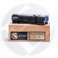 106R01456 Тонер-картридж Phaser 6128 (2.5k) Cyan , Булат s-Line