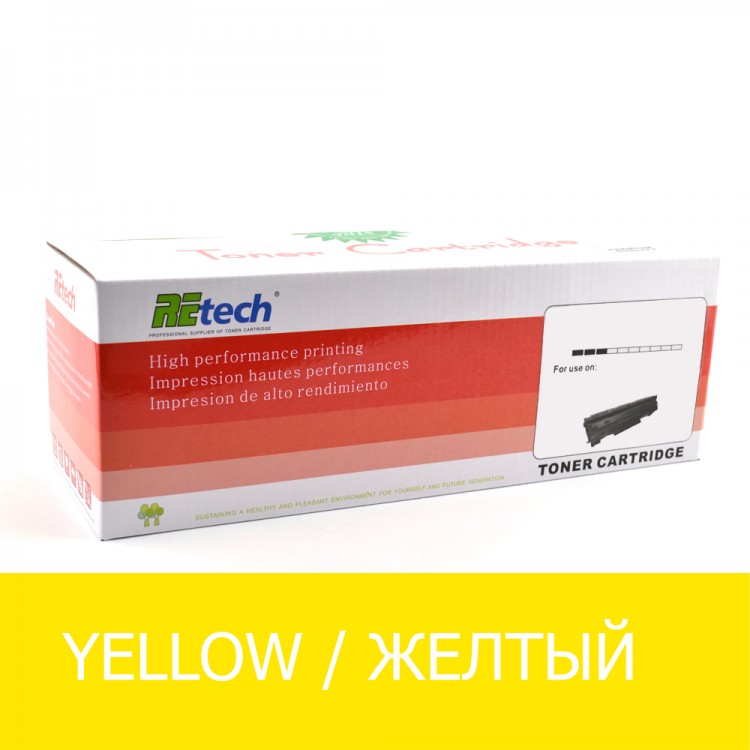 Картридж для CLJ M176n/nw CF352A (Y)  1k  RETECH