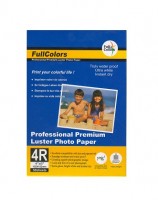 RLP270-10*15-50 FullColors Микропористая фотбумага с блеском на резин. осн.(Luster) 4R/50/270гр (80)