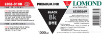 Чернила R270/L800 LOMOND LE08-10B Black / Черный 1L.