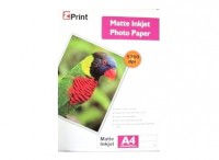 EZ PRINT MS190-A4-50 МАТОВАЯ ОДНОСТОРОННЯЯ ФОТО БУМАГА А4 190 гр. 50 л