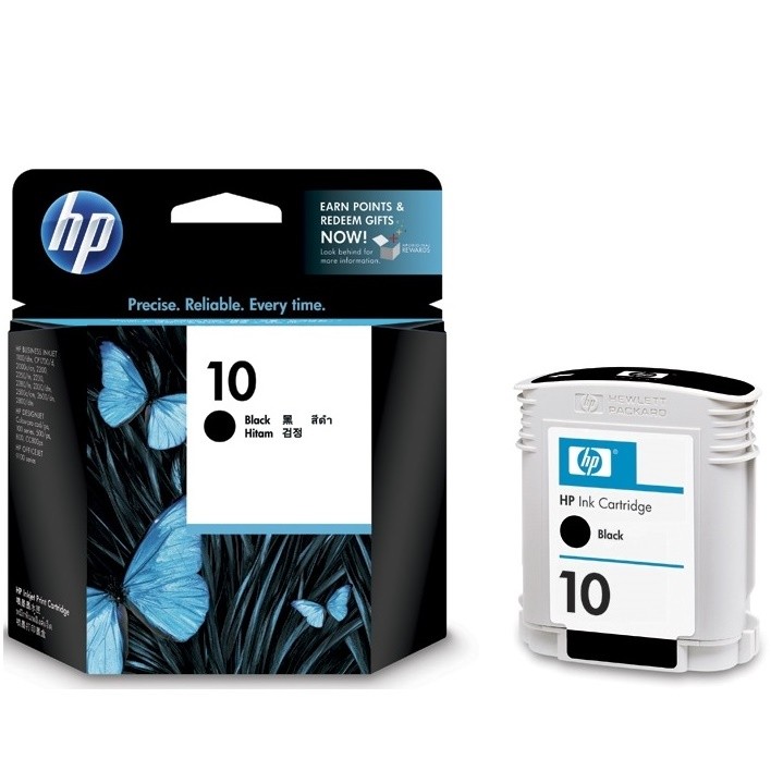C4844A Картридж HP Black №10  DesignJet 100/110/500/800 (69мл.)