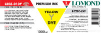 Чернила R270/L800 LOMOND LE08-10Y  Yellow / Желтый 1L.