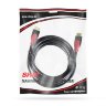 Интерфейсный кабель, SHIP, SH6016-3P, HDMI-HDMI, Пол. пакет, Контакты с золотым напылением, 3 м, Ч